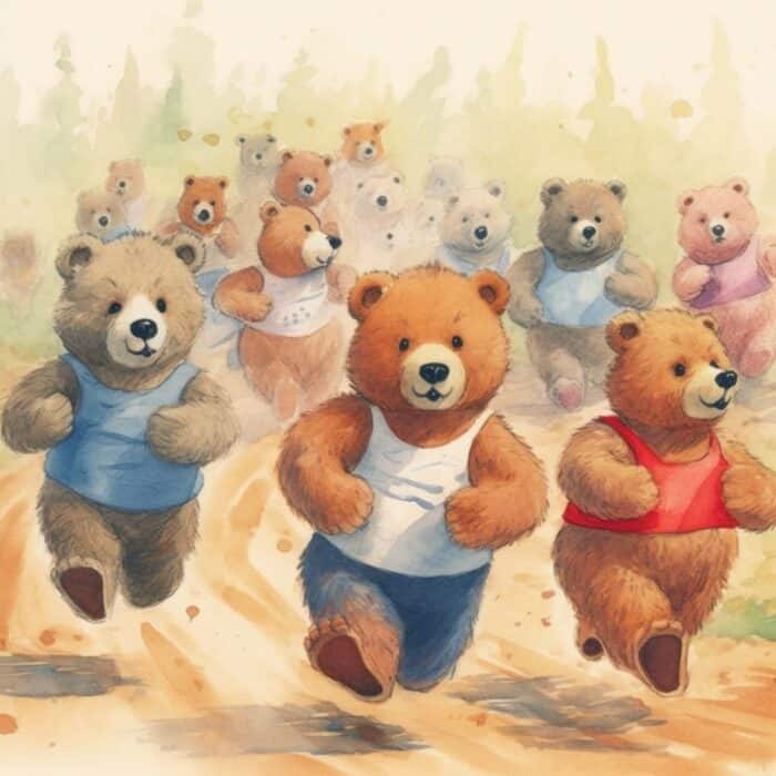 Pohádka pro děti - Medvědí závodníci