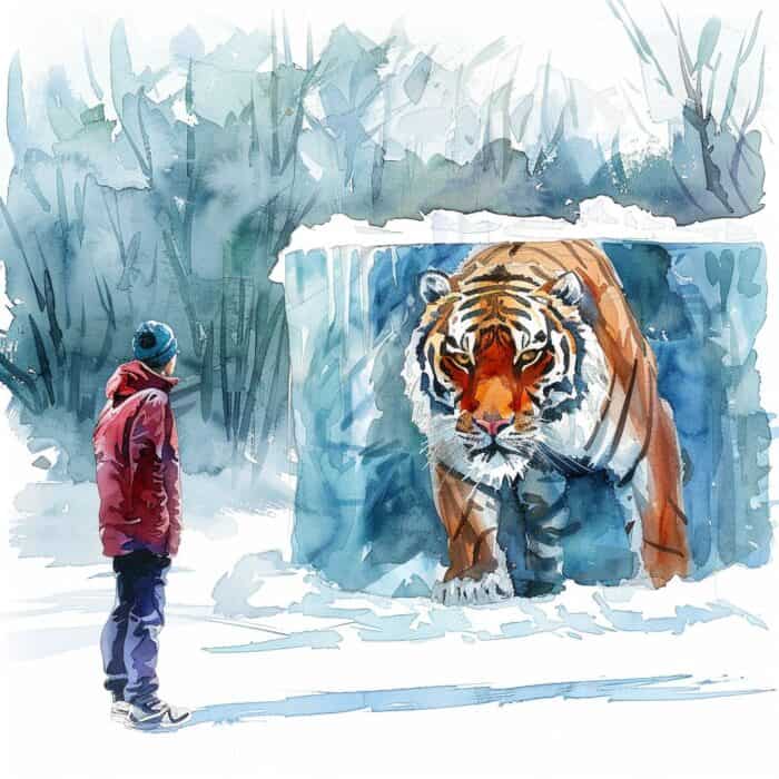 Pohádka na dobrou noc - O ledovém tygrovi